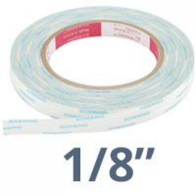 Scor-pal • Ruban double face 1/8" 0,32cmx25m