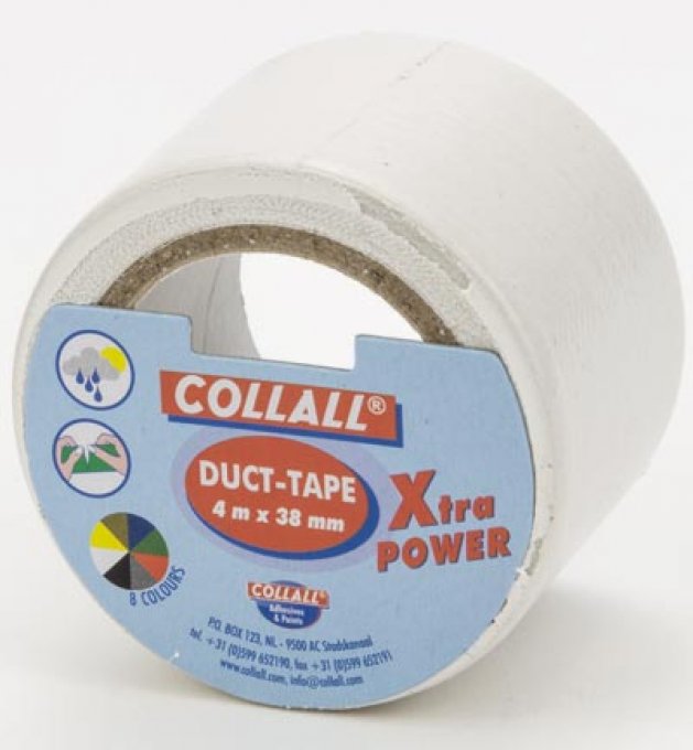 Rouleau DUCT blanc  38mm x 4m