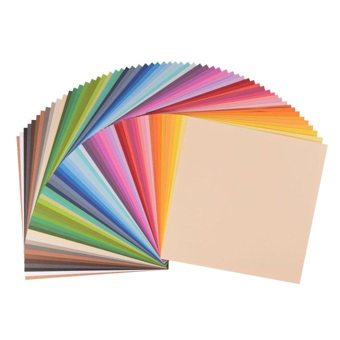 Florence • Papier Cartoné Lisse Multipack 30,5x30,5cm Assorti