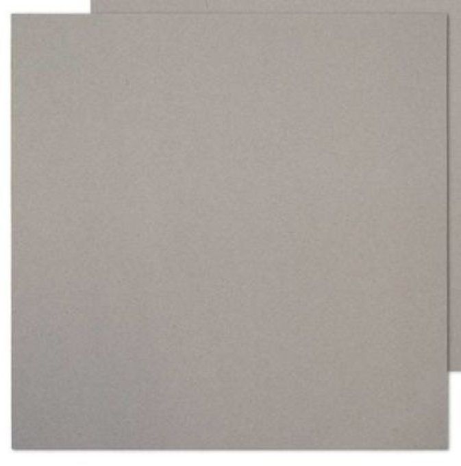 Carton gris 30.5x30.5cm - épaisseur 2mm X2