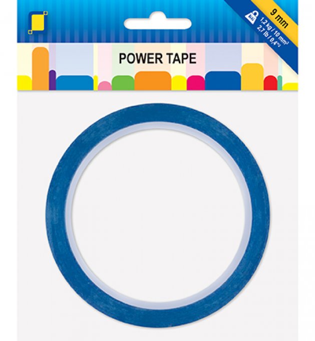 Adhésif double face Fixation Extra forte 9mm x 10 M