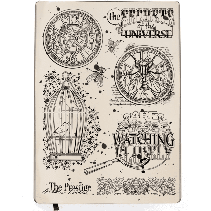 CLEAR STAMP SET 6"X8" ARE YOU WATCHING CLOSELY?