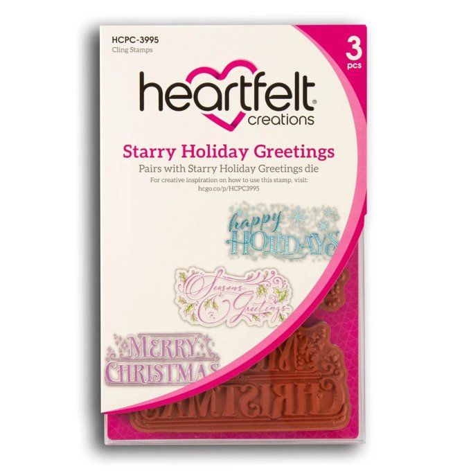 Tampons Starry Holiday Greetings