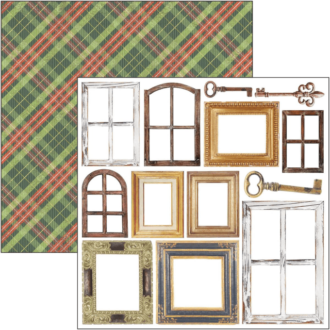 CHRISTMAS VIBES PAD 6X6 24/PKG