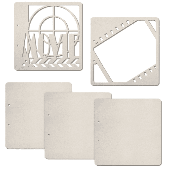 Set 5 Pages d’album MOVIE