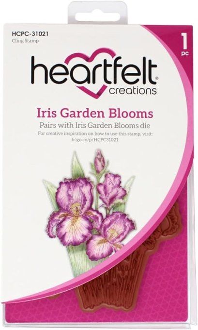 Tampons + Dies Iris Garden Blooms