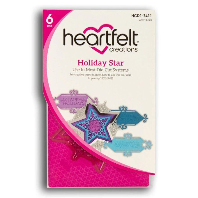 Tampons + Dies Holiday Star