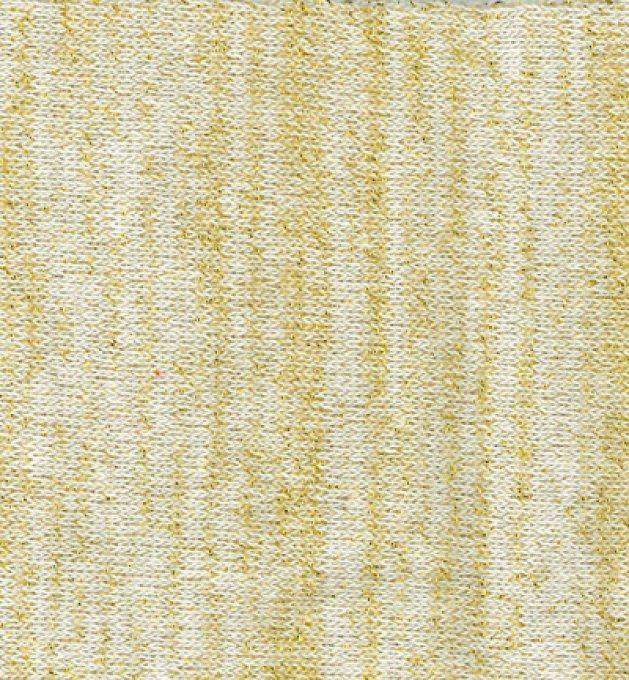 Manchon en coton glitter, cream