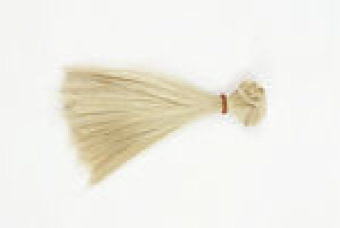 Cheveux de fée raides blonds 15 cm 
