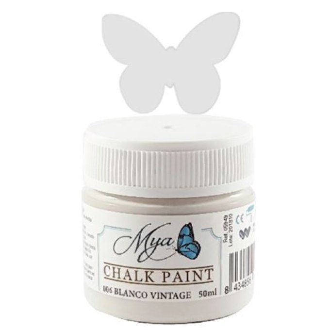 Chalk Paint MYA Blanco Vintage 50ml  6