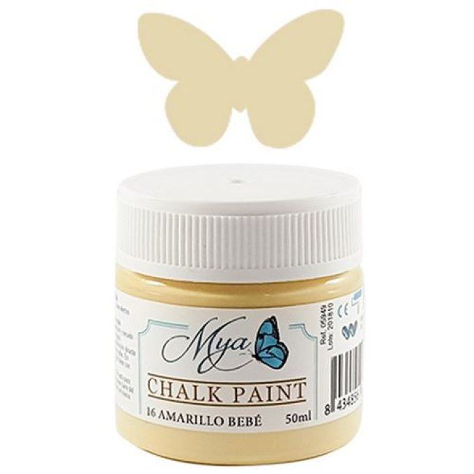 Chalk Paint MYA Amarillo Bebé 50ml 16