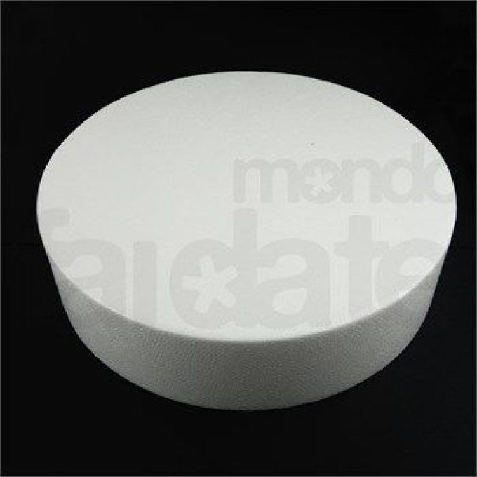 Disque en polystyrène diamètre 20 cm