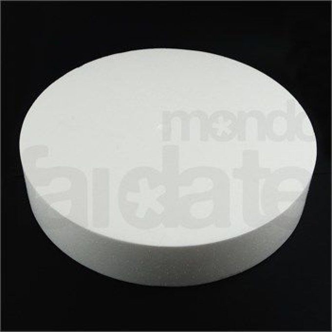  Disque en polystyrène diamètre 25 cm