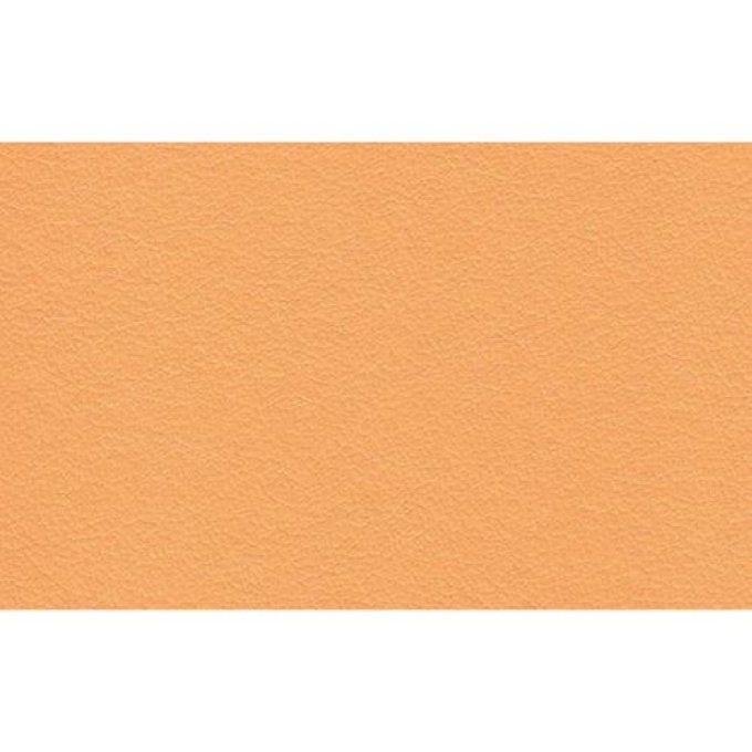 Feuille de cuir écologique pêche 50x45 cm