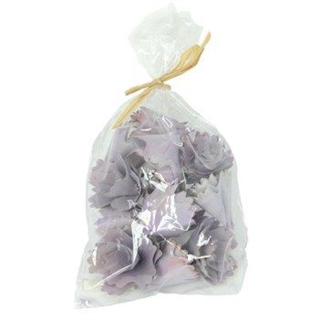 Fleurs en bois lilas