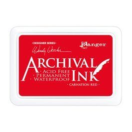 Encre Archival Carnation Red
