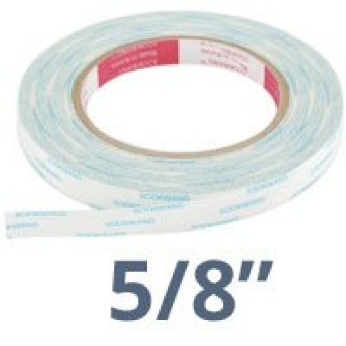 Scor-pal • Ruban double face 5/8" 1.6cm x 25m