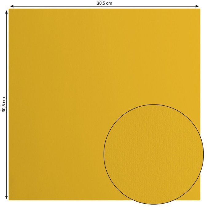 Florence • Papier Cartonné Lisse 30,5x30,5cm Bee X 20