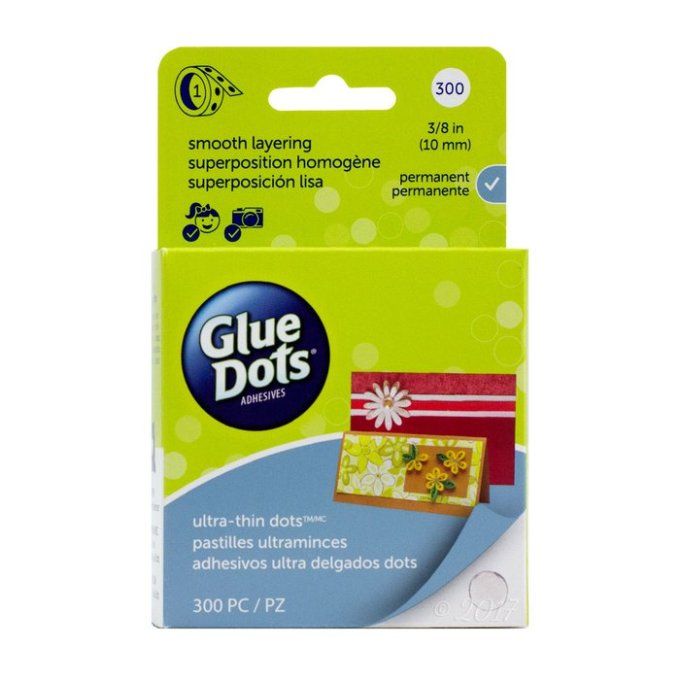 Glue Dots • Ultra-Thin Dots Roll 10mm X300