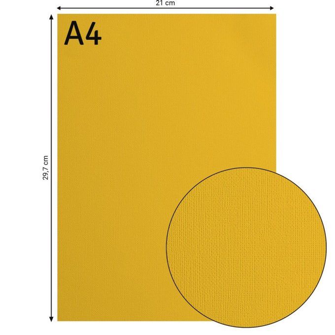 Florence • Papier Cartonné Texturé A4 21X29.7 cm Bee X 10
