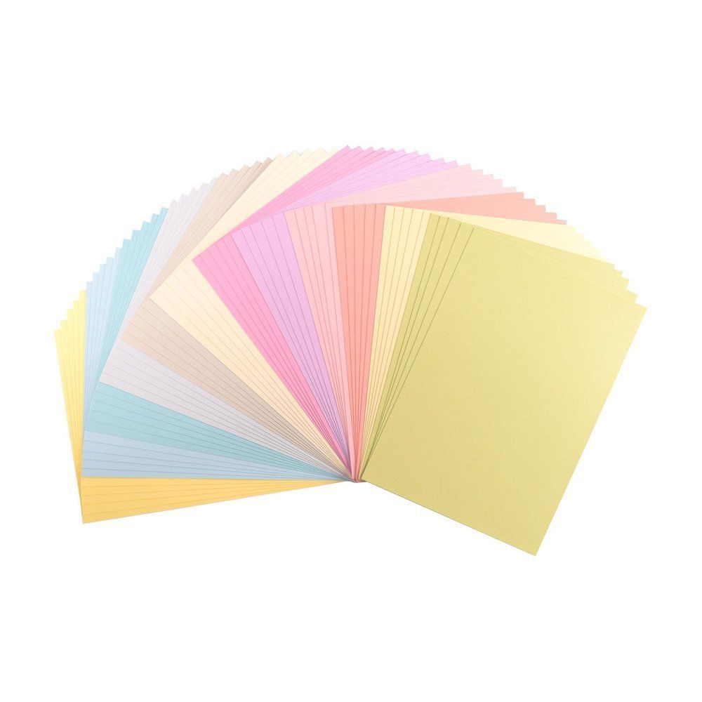 Florence • Cardstock Lisse A4  21X29.70 cm Pastel X60