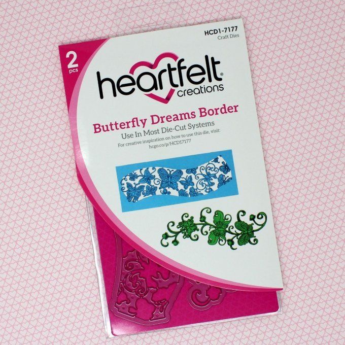 Tampons + dies Butterfly Dreams Border