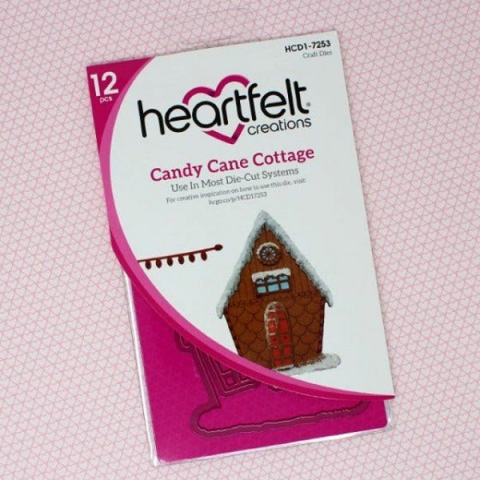 Tampons + dies Candy Cane Cottage cottage de cane à sucre