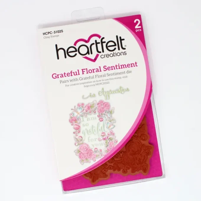 Tampons + Dies Grateful Floral Sentiment