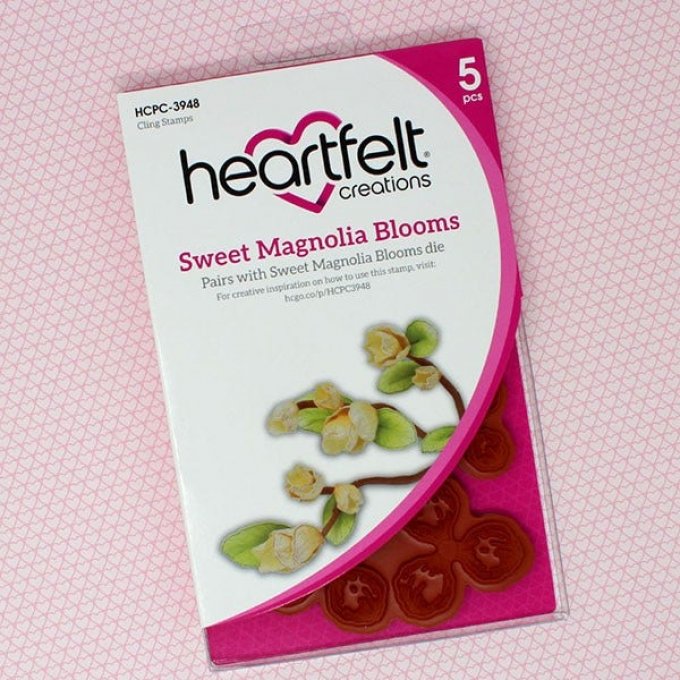 HCPC-3948-tampons Sweet Magnolia Blooms-tampons-sweet-magnolia-blooms-heartfelt-boutiscrap