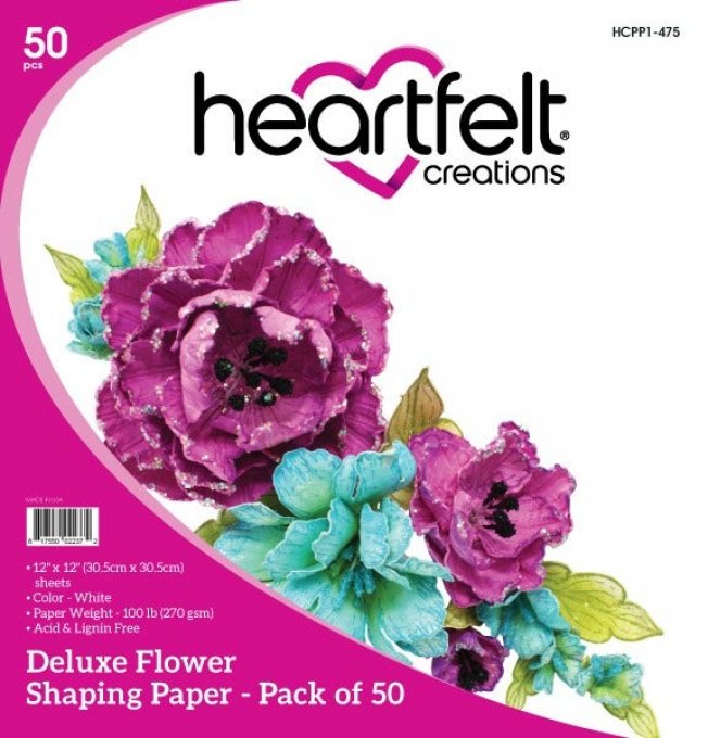 heartfelt-shaping paper-papier-fleur-papier fleur