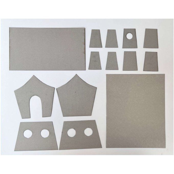 Kit Château d’Halloween Marron
