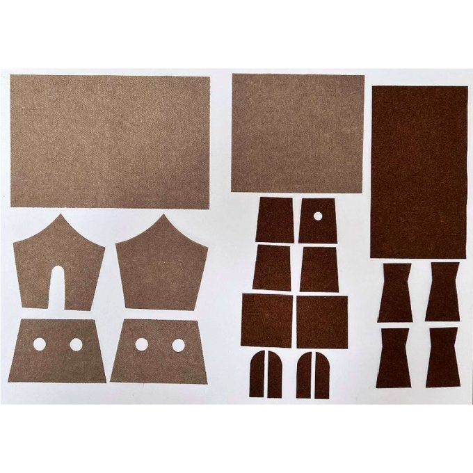 Kit Château d’Halloween Marron