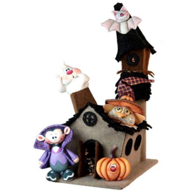 Kit Château d’Halloween Marron