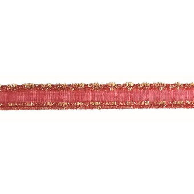 Ruban Fringi Rouge x 2m