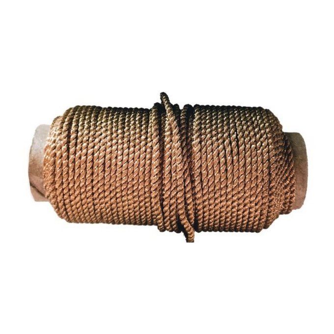  Ruban de cordon Gliz Or x 5m