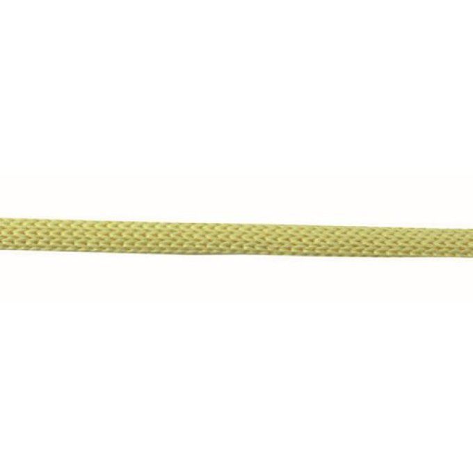 Ruban tubulaire Crochet Jaune X 5m