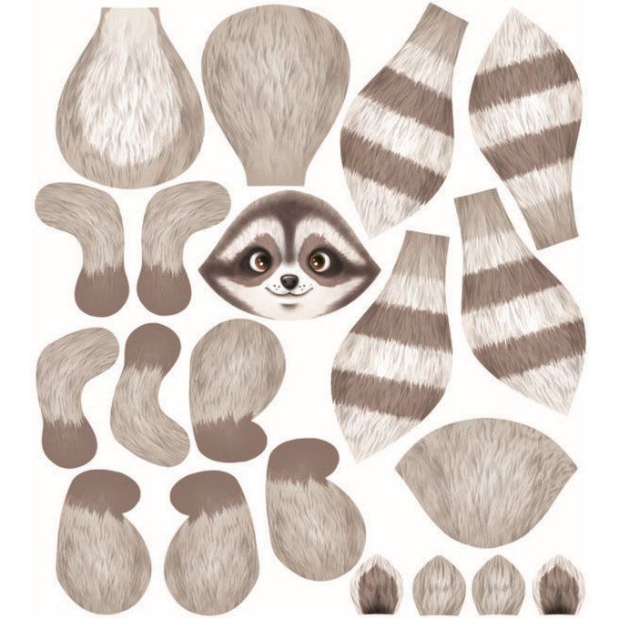 kraft 3D Gladstone le raton laveur