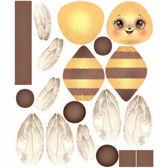 kraft 3D Olivia l’abeille Renkalik