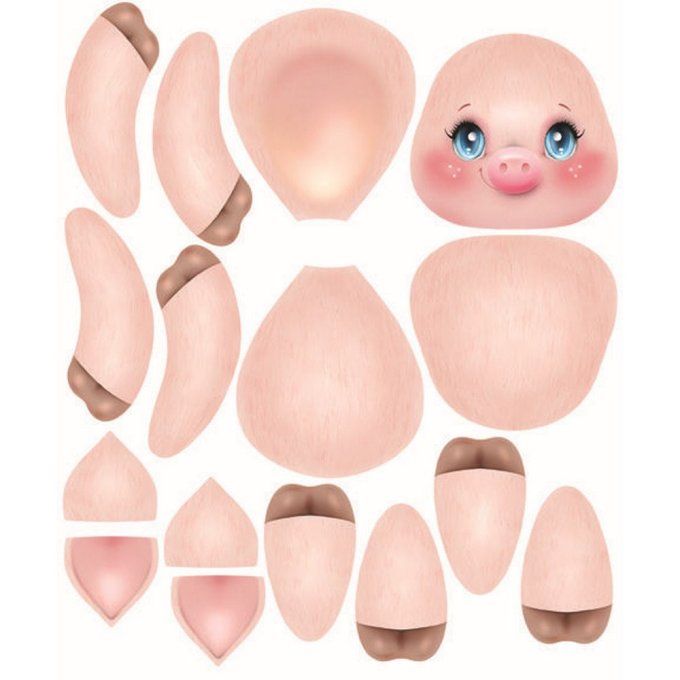 kraft 3D Oscar le porcelet Renkalik