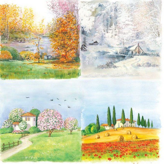 kraft 3D quatre saisons