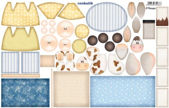 KRAFT 3D CLOTH La Nativité