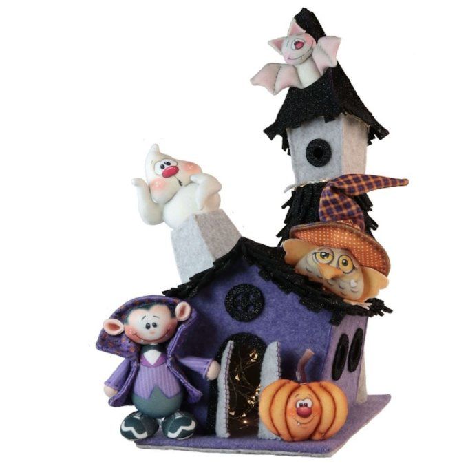 Kit Château d’Halloween violet
