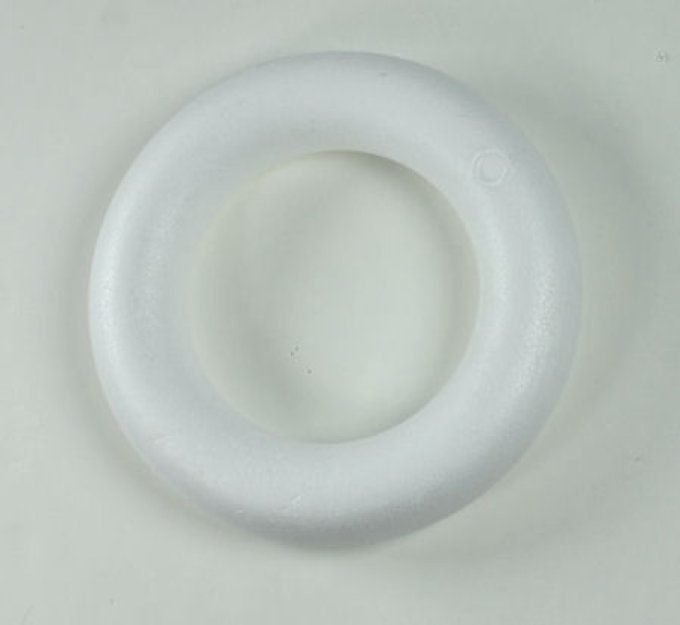 Couronne en polystyrène pleine de 30 cm