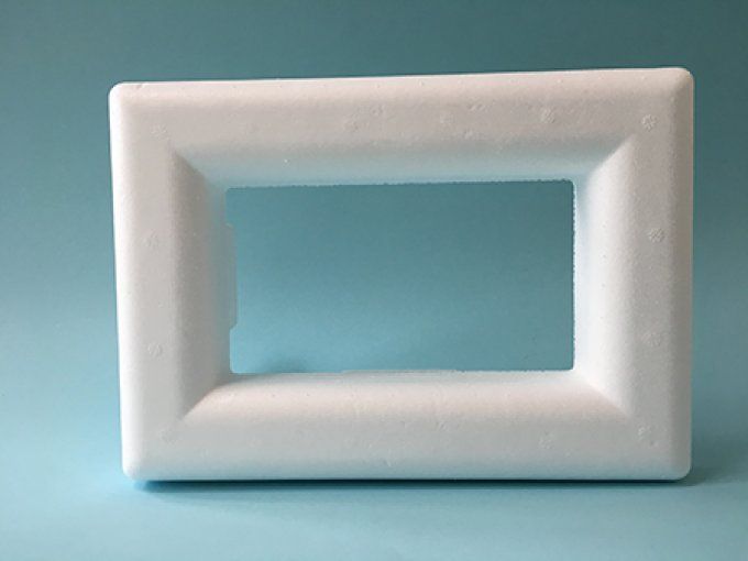 CADRE EN POLYSTYRÈNE avec pied