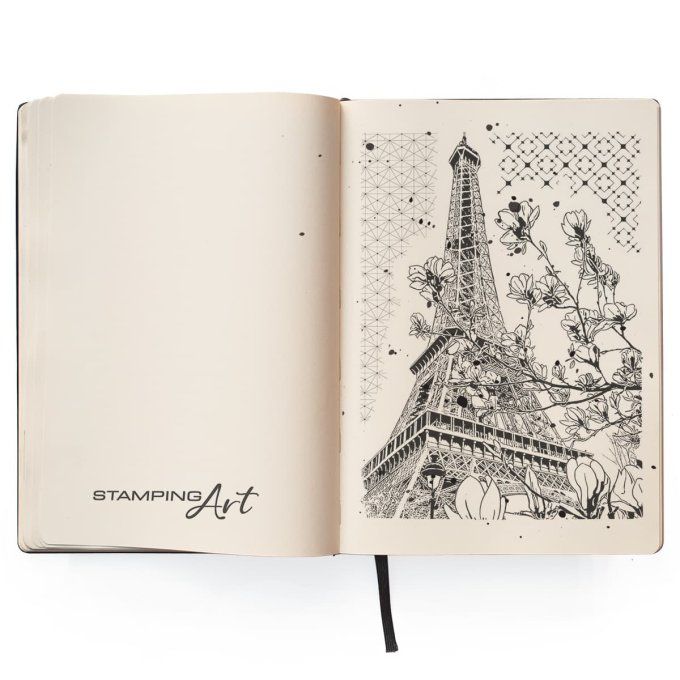CLEAR STAMP SET 4"X6" LE MAGNOLIA