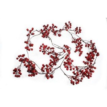 Branche de baies rouges x150 cm