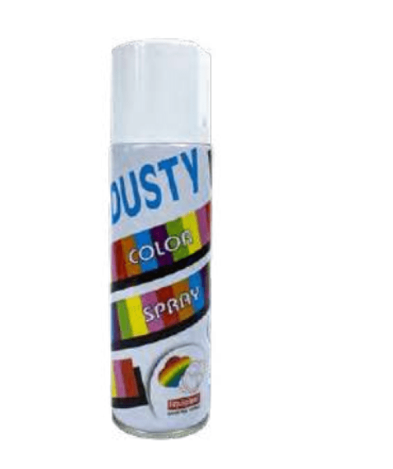 Peinture acrylique en aérosol Blanc Satiné