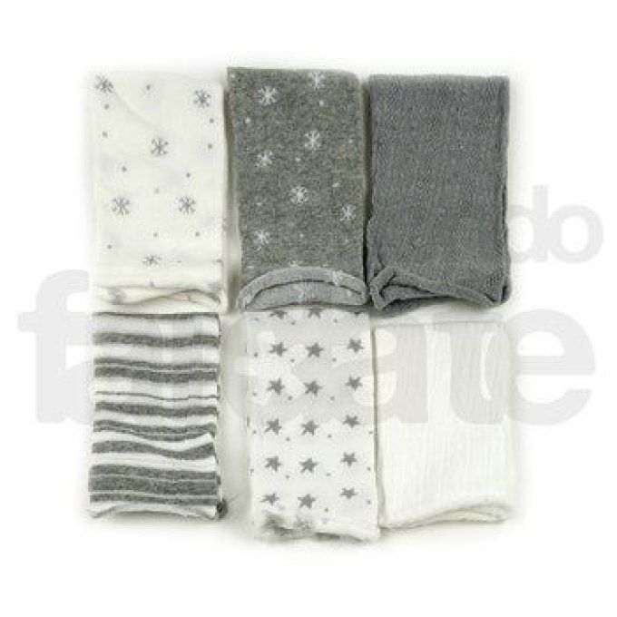 Lot de 6 tubulaires de Noël légers