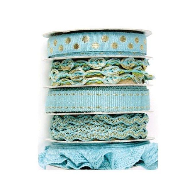 Ensemble de rubans Mai Tai Bleu poudré