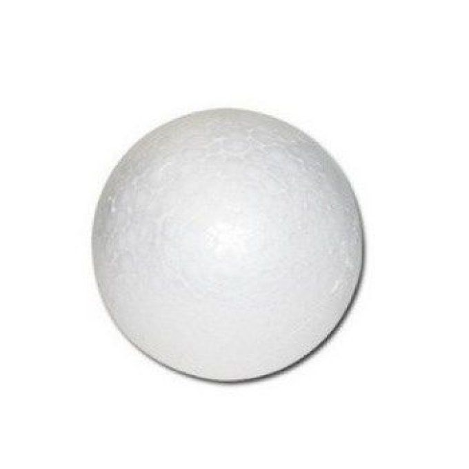 Boule de polystyrène 6 cm